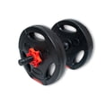 thumbnail image 4 of Set de 10 kg Discos de Plástico Fuxion Sports FS-10KSET-01 en caja negro Unitalla, 4 of 9