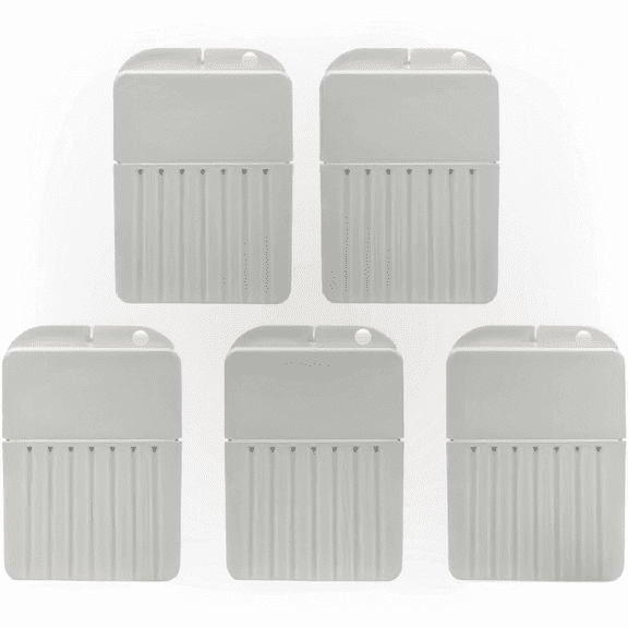 KOKCOOL 5 Pack/ 40 pcs  Hearing Aid Wax Guard Filters for Phonak, Resound, Widex and Unitron, Hear Clear Hearing Aid Accessories
