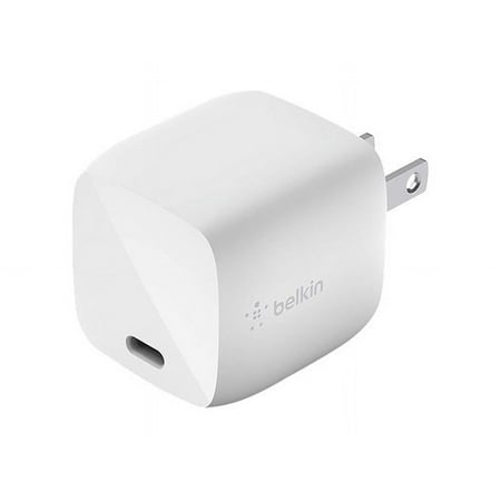 Belkin - Boost Charge USB-C® GaN Wall Charger 30W - White