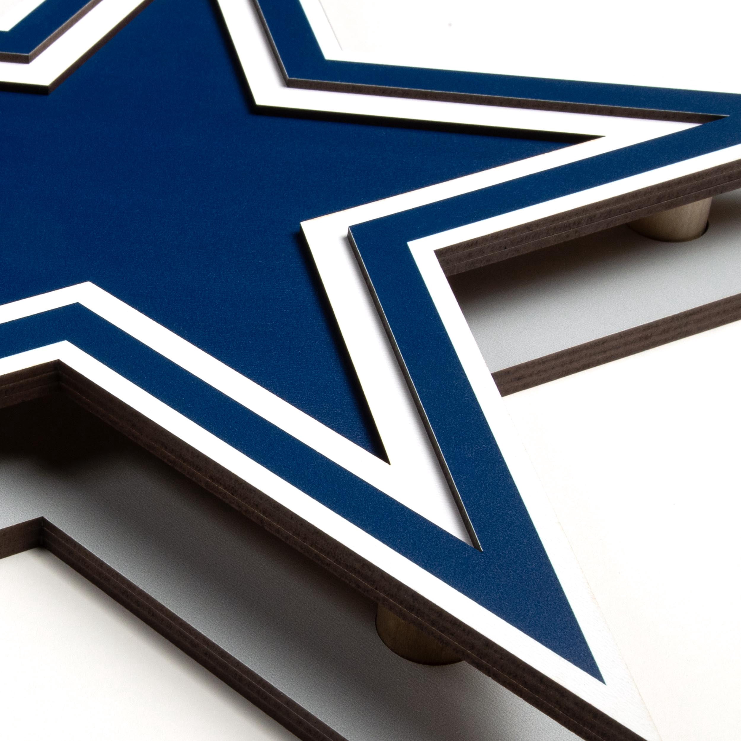 YouTheFan NFL Dallas Cowboys 3DX Die Cut Wall Art