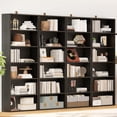 thumbnail image 2 of IRONCK Bookshelves and Bookcases Set of 2 Floor Standing 6 Tiers Display Storage Shelves 70 in Tall Bookcase Home Decor Furniture for Home Office, Living Room, Bed Room, 2 of 14