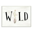 thumbnail image 2 of Stupell  'Wild With Arrows' Unframed Stretched Canvas Wall Art 16 x 20, 2 of 5