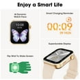 thumbnail image 5 of Mingdaln Smart Watch for Men Women, 2026 Smartwatch(Metal body) , 1.93" New Fitness Watch with Answer/Make Call/120+ Sport Modes/Pedometer/IP68 Waterproof, Fitness Tracke Fits for Android/iPhone,Pink, 5 of 9