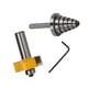 thumbnail image 4 of Juego De Brocas Para Enrutador De Rebaje, Fresa De Espiga Con Vástago De 1/2 Pulgada, 2 Juegos De Acero De Tungsteno + HSS Para Ranurar Cerradura Para Madera Dura, 4 of 7