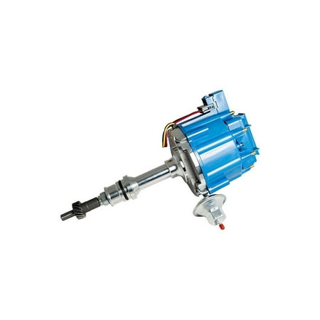 SBF Ford Small Block 260 289 302 HEI Ignition Blue Cap Distributor w/ 65K (Best Distributor For Ford 302)