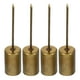 thumbnail image 1 of Juego de 4 soportes para velas navideñas con estaca, portavelas para festivales, vaso para velas y herramientas de inserción., 1 of 7