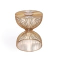 thumbnail image 3 of Home Square Modern Metal End Table in Gold Finish - Set of 2, 3 of 8