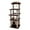 Brown, variant on Costway Large Multi-level Cat Tree 58" Tall Cat Tower with Swaying Aerial Condo Perch Bed Beige