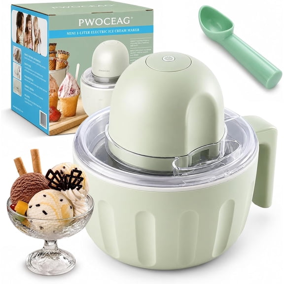 Swirl Cup Ice Cream Maker, Rechargeable Mini Ice Cream Machine, for Homemade Ice Cream & Family Treats
