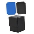thumbnail image 1 of Caja de baraja de cartas coleccionables shamjiam organizador protector estuche de cartas de juego Premium Negro Gris, 1 of 8