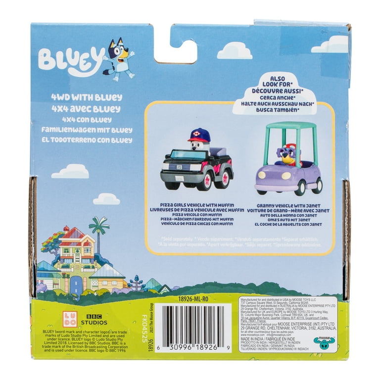 Ride Along In The 4WD with Bluey, This Vehicle Fits One 2.5