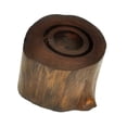 thumbnail image 3 of Portavelas de madera Base de madera Portavelas ligero Portavelas de té Candelabro para cumpleaños Aniversario Portavelas SOLAMENTE, 3 of 9