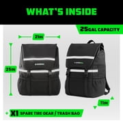 Rhino USA Spare Tire Trash Bag - Car Storage Solution For Overlanding Accesories, Camping and More!