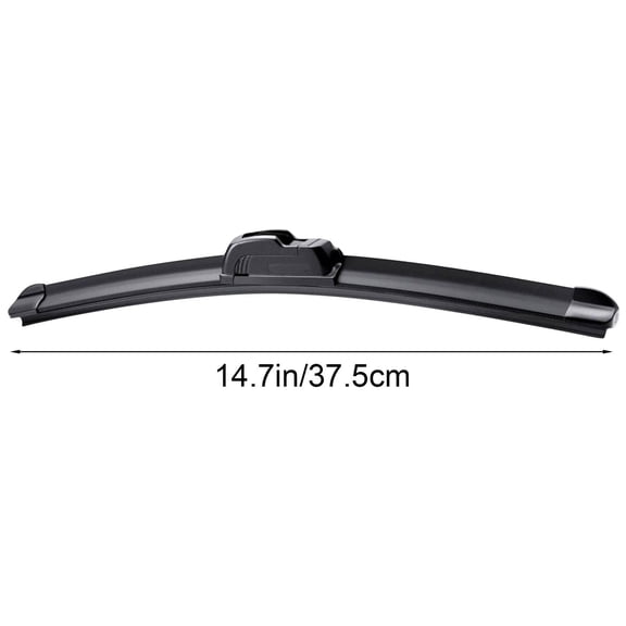 JilgTeok 1 Packs All-Season Car Wiper Blades with Four of Rubber Strip Windshield Wipers Arm No Noise Silent Universal Type Easy to Install Wiper Blades Replacement