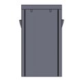 thumbnail image 2 of [US-W]10 Tiers Shoe Rack with Dustproof Cover Closet Shoe Storage Cabinet Organizer Gray, 2 of 12