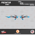 thumbnail image 4 of Kalair GFX Graphics Kit for KTM Motocross 4-STROKE 250SX-F, 350SX-F and 450SX-F (2019-2022) Predator Series, 4 of 5