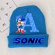 thumbnail image 2 of Nueva gorra de bebé Sonics, gorra de punto para niños, gorro de dibujos animados de anime con letras de la A a la Z, accesorios cálidos de invierno para niños, regalos de Navidad para niños, 2 of 5