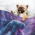 thumbnail image 3 of Disketp Mystical White gorilla Jungle Dog Blanket/Bed Cover for Dogs and Cats,Puppy Essentials-Small, 3 of 8