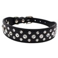 thumbnail image 1 of De Imitación Collar De Perro Diamante Perro Mascota Collares Negro M Gloria  Pet Cat Dog Collar de diamantes de imitación, 1 of 9