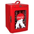 thumbnail image 1 of Coca-Cola 25L Mini Fridge, Portable 28 Can Cooler, Display Window for Travel, Home, Office- Red, 1 of 9