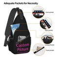 Football Gift Sling Chest Crossbody Bag Men Casual Soccer Ball Shoulder