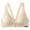 A-Beige, variant on Everyday Bras for Women Front Closure High Impact Sport Bras Comfy Deep V-Neck V Back Push Up Yoga Bras with No Underwire Deal of The Day Clearance Beige L