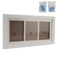 thumbnail image 1 of Paw Print Frame Kit, Memorial Long Lasting DIY Ink Pad Paw Print Keepsake Kit For Cats For Dogs ANGGREK No, 1 of 7