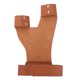 thumbnail image 5 of 2 guantes de tiro con arco protector de mano marrón cuero PU 2 protectores de dedo protector de mano izquierda ANGGREK Otros, 5 of 8