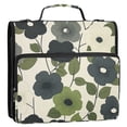 thumbnail image 5 of FORMRS Zipper Binder with Shoulder Strap 2-inch Ring 500 Sheet Capacity File Bag, Navy Flower, 5 of 5