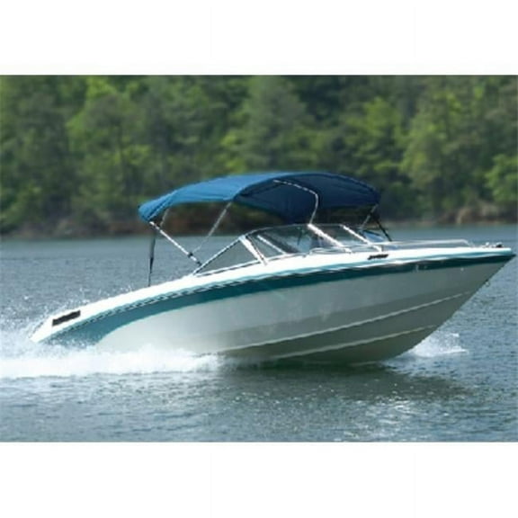 Carver Boat Covers 402A-02 Canvas & Boot For 55402 - Sun ;Jet Black