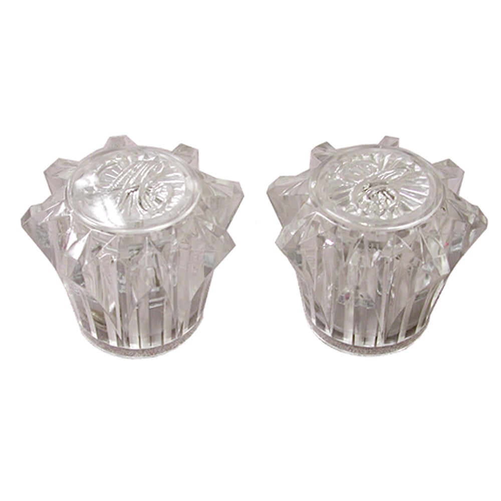 Fit All Replacement Acrylic Faucet Handles ,PartNo H54003 JonesStephens