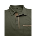 thumbnail image 5 of Enridrech Casual Stylish Shirt for Men Collared Button Long Sleeve Tops for Men Plain Workout Shirts Top with Pockets, 5 of 6