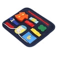 thumbnail image 2 of Montessori Busy Board, Handbag Design Durable Portable Busy Board  For Preschool, 2 of 8