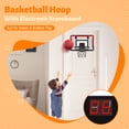 thumbnail image 2 of Mini Basketball Hoop Set Door Game Toy Portable Sports Door Basketball Hoops red, 2 of 10