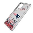 thumbnail image 2 of New England Patriots Galaxy Clear Case with Confetti Design, 2 of 6