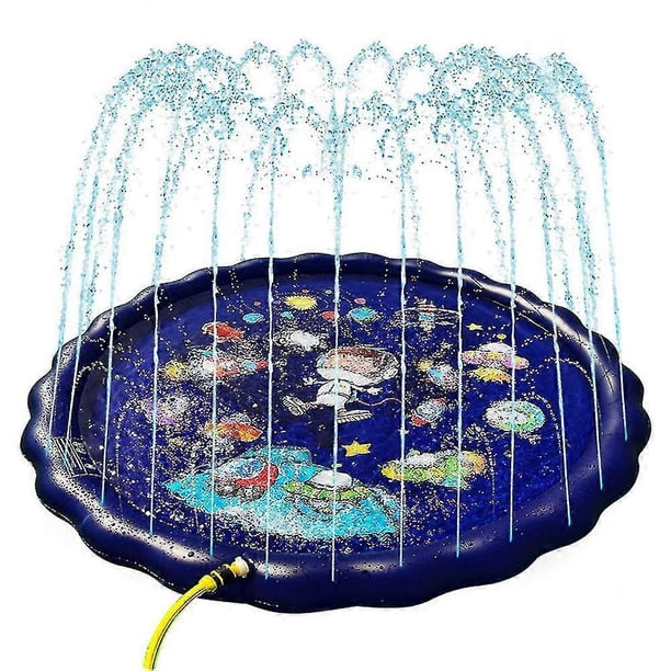 Inflatable Baby Kids Splash Pad Pool Sprinkler Water Toys Outdoor Garden Play Water Mat