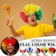 thumbnail image 2 of Peluca rizada corta y esponjosa para hombres y mujeres, fanáticos del equipo nacional de fútbol, mujeres, hombres, peluca rizada, peluca de fiesta para adultos de carnaval, 2 of 7