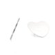 thumbnail image 1 of Paleta de mezcla de maquillaje Farfi, paleta de pintura de acero inoxidable multifuncional Diy, juego de espátula y varilla mezcladora para belleza, 1 of 5