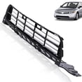 thumbnail image 2 of CROSSDESIGN Lower Bumper Cover Grille Grill Fit for Honda Civic 2009-2011 Black, 2 of 9