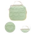 thumbnail image 4 of Bolsas de maquillaje delicadas únicas 1 Pc para viajes de negocios color verde de poliéster, 4 of 5