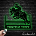 thumbnail image 4 of Handmadetneonsign Equestrian Metal Wall Art, Ride Horse Metal Sign Wall Decor, Horse Metal Decor, 4 of 5