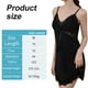 thumbnail image 2 of Camisón Babydoll con cuello en V para dormir de encaje para mujer, camisón sexy sin mangas para mujer, M-XL, 2 of 6