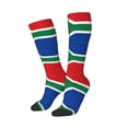 thumbnail image 2 of Women's Knee High Socks South African Flag Thermal Soft Knee Long Socks, 2 of 7