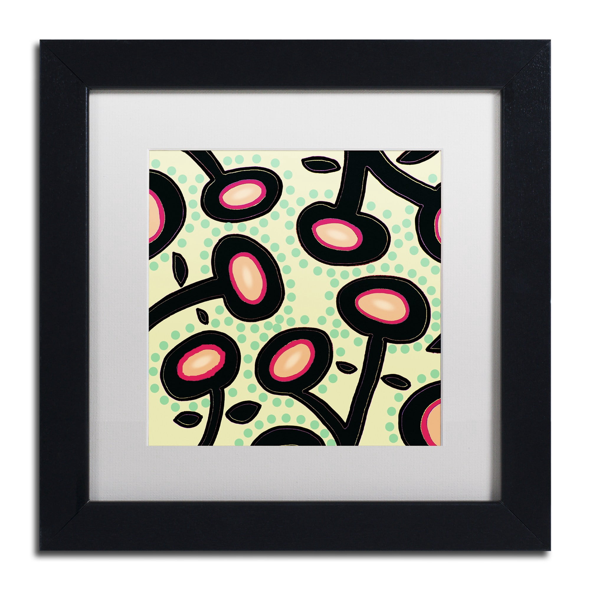 Trademark Fine Art Sylvie Demers 'Mon Jardin' 16 x 16 (ALI0913-B1616MF)