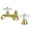 Polished Brass, variant on Kingston Brass KS4478PX 8 in. Widespread Bathroom Faucet, Brushed Nickel