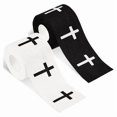 thumbnail image 1 of 2 Cintas Deportivas Cristianas de 2 Pulgadas X 23 Pies, Cintas Deportivas Religiosas de Algodón para Muñecas, Cintas para Muñecas de Jesús, 1 of 1