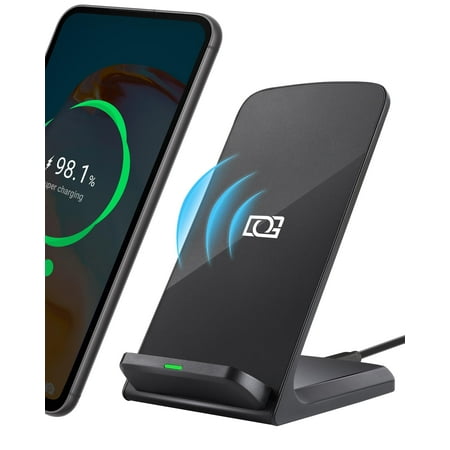 Wireless Charger for iPhone 15W Fast Qi Wireless Charger Stand for Samsung Galaxy S24/S23/S22/S21