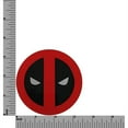thumbnail image 2 of Deadpool dcldpsymcar Deadpool Color Symbol Chome Car Emblem, 2 of 2