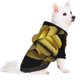 thumbnail image 2 of Balery Yellow White-Lipped Pit Viper Sudadera con Capucha para Perros Pequeños – Ropa para Mascotas, Disfraz para Perros y Gatos, Ideal para Fiestas y Cosplay-Small, 2 of 7