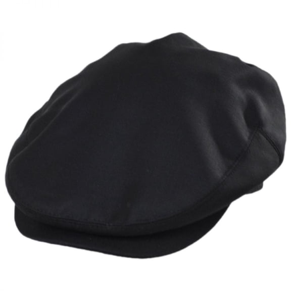Elverton Wool Solid Ivy Cap - S - Black